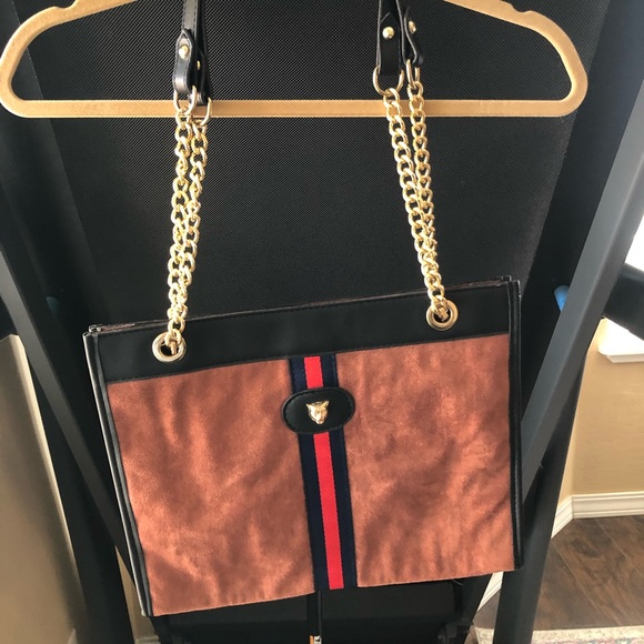 Tote bag, never used with small pouch attached - Picture 4 of 4